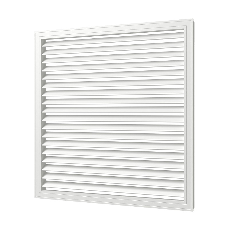 Решетка ЭРА П6060Р вентиляционная профиль ПВХ 600х600 белая