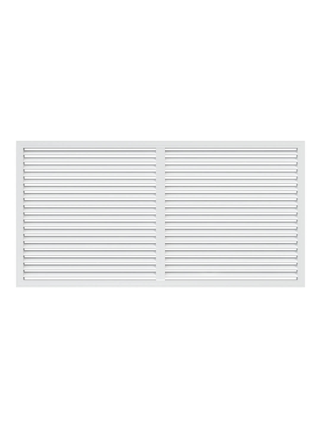Решетка ЭРА П60120Р вентиляционная профиль ПВХ 600х1200 белая