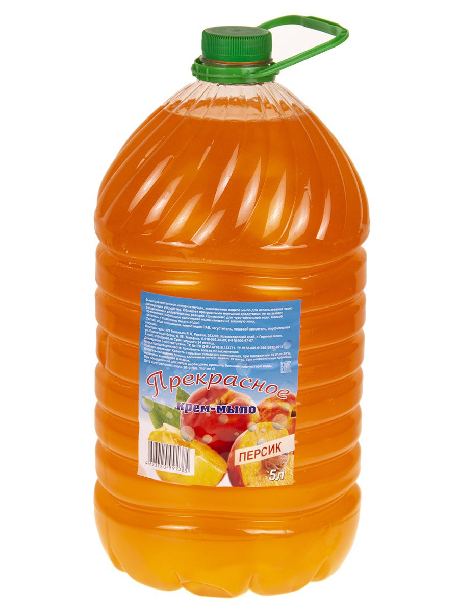 Крем-мыло Прекрасное 5л "Персик"