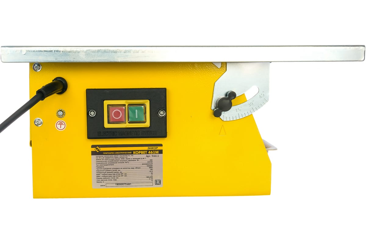 Плиткорез электрический Корвет 461М