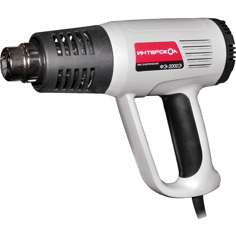 Строительный фен Фен строительный Интерскол ФЭ-2000Э Интерскол 192.0.1.00 - фото, характеристики
