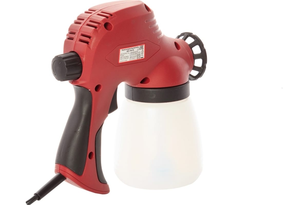 Краскораспылитель электрический RedVerg RD-PS75