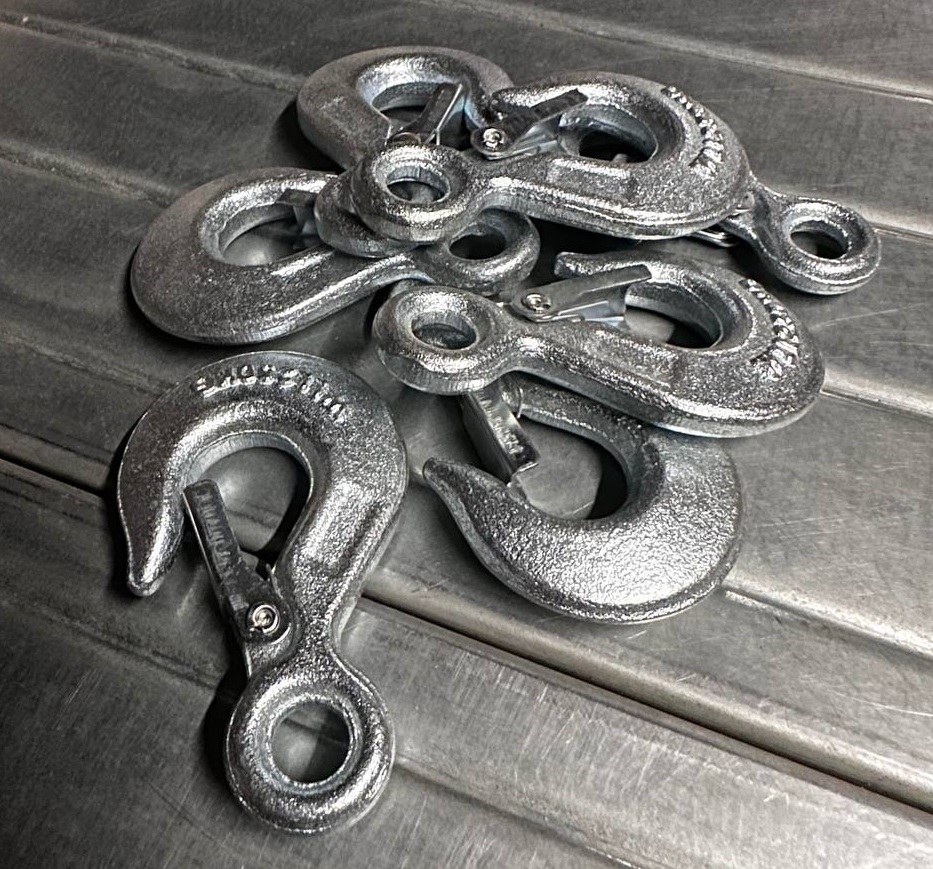 Крюк грузовой оцинкованный DIN 689 500 кг УТ000017536 - детальное фото товара