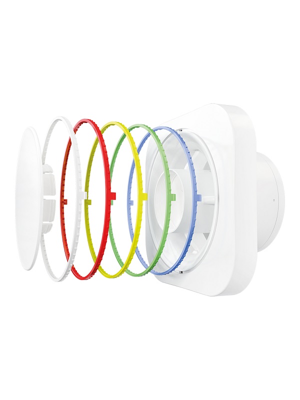 Вентилятор ЭРА осевой вытяжной D100 DISC 4