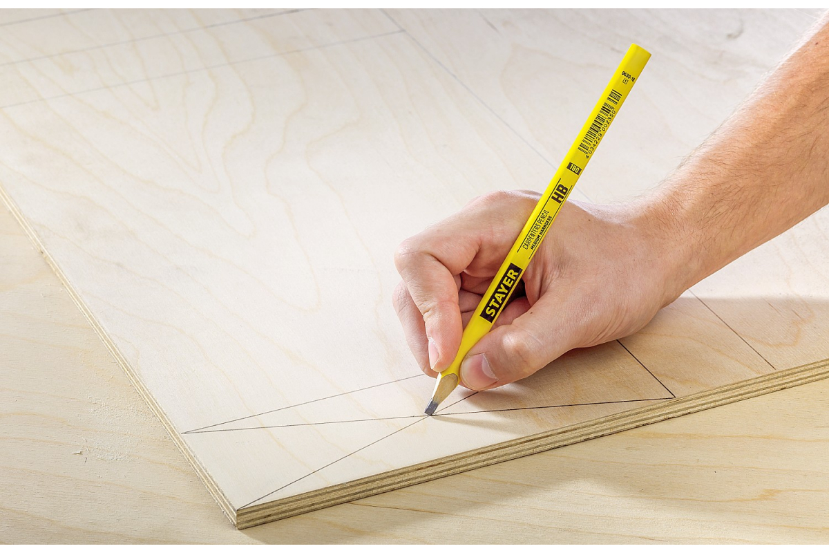 Карандаш строительный STAYER 180мм